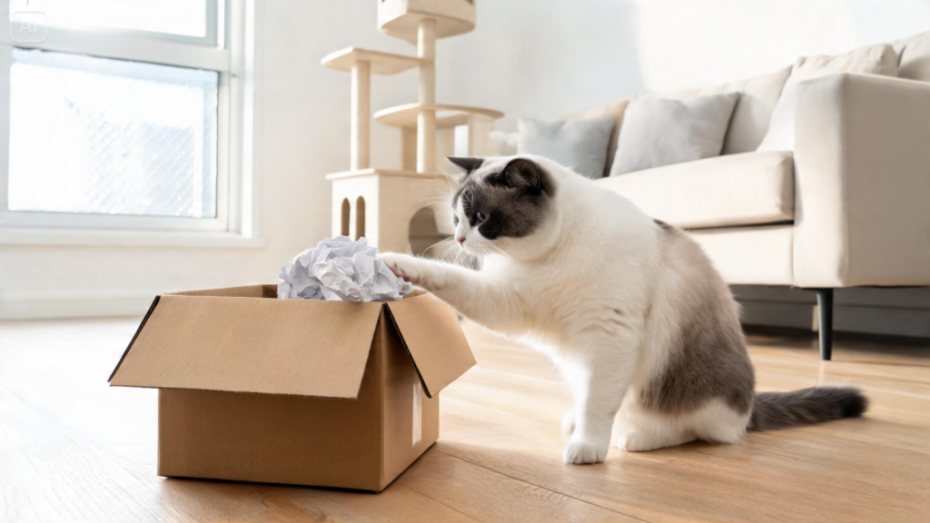 Como evitar que o gato fique entediado no apartamento