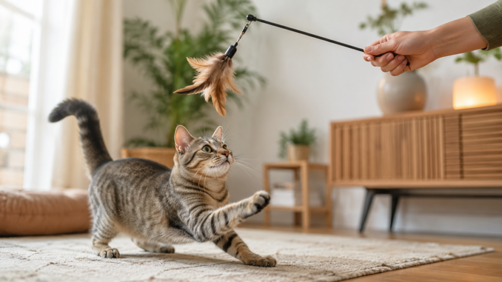 Como brincar com o gato do jeito certo